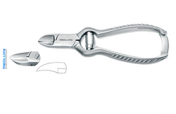 Medluxy - Hollow Jaw Nail Clipper - Roller Spring / Buffer Spring - 14 cm - 20 mm - MP0637 (nail clippers)