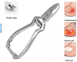 Medluxy - Hollow Jaw Nail Clipper - Roller Spring / Buffer Spring - 14 cm - 20 mm - MP0637 (nail clippers)