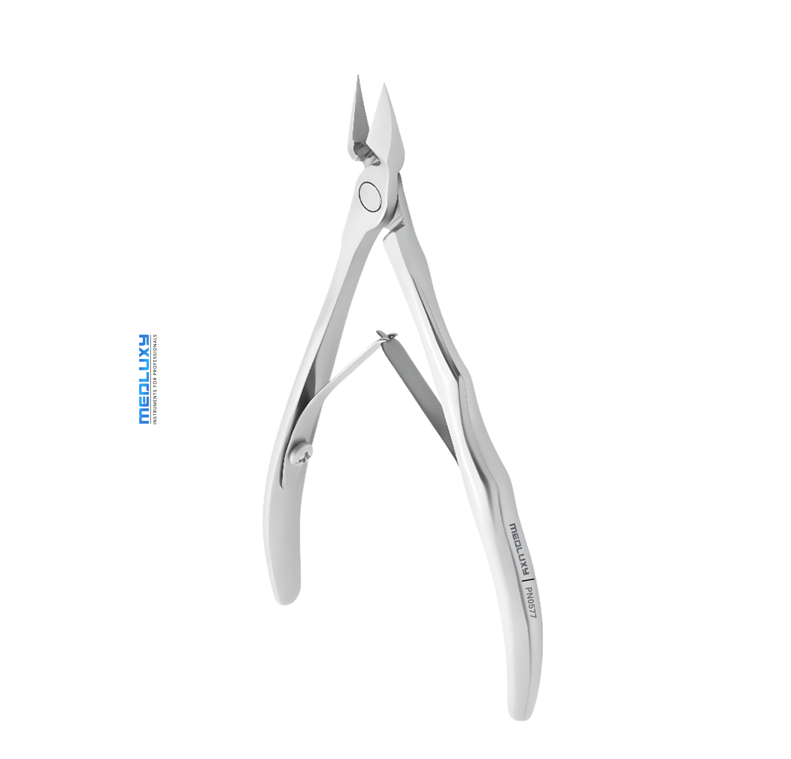 Medluxy Pro - Nagelknipper - 12.5 cm - 10 mm (zachtere en dunnere nagels en nagelriemen - nail nipper - nagelnipper - nageltang - vellentang - Staleks stijl) - [PN0577]