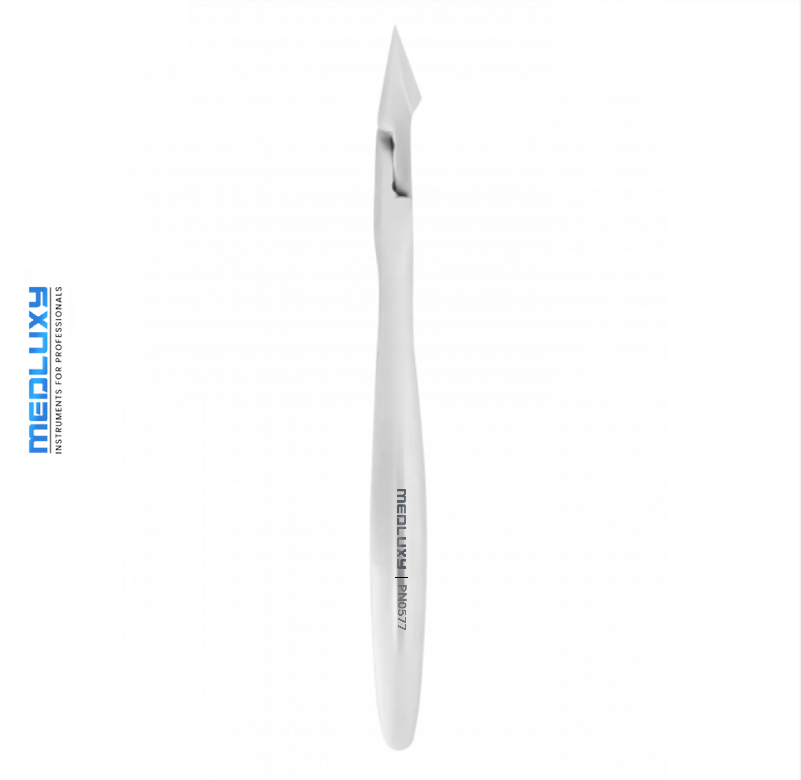 Medluxy Pro - Nagelknipper - 12.5 cm - 10 mm (zachtere en dunnere nagels en nagelriemen - nail nipper - nagelnipper - nageltang - vellentang - Staleks stijl) - [PN0577]