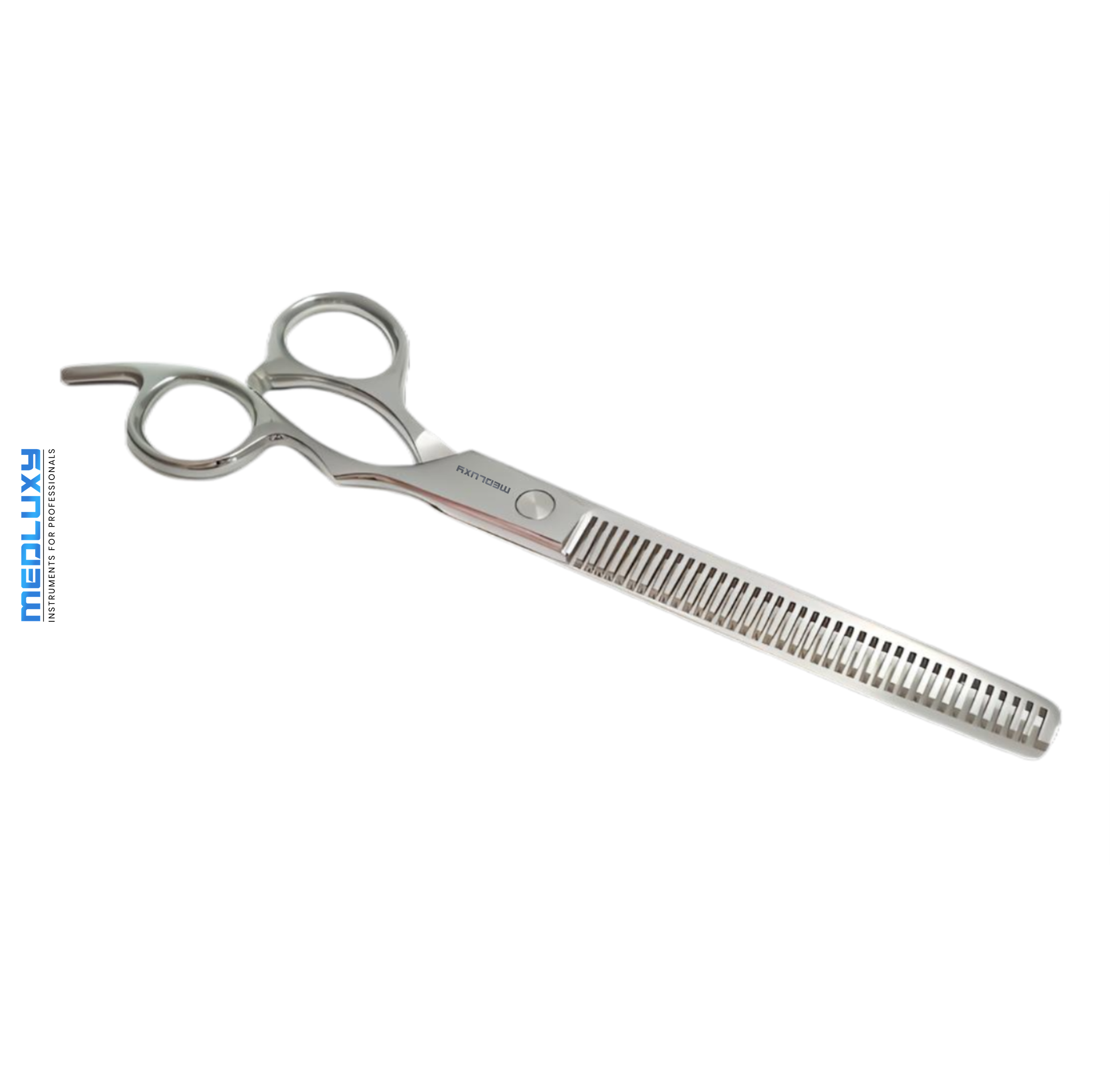 Medluxy - Coupeschaar - 7 inch / 18 cm - 39 Tanden - Rechtshandig - [PC0496]