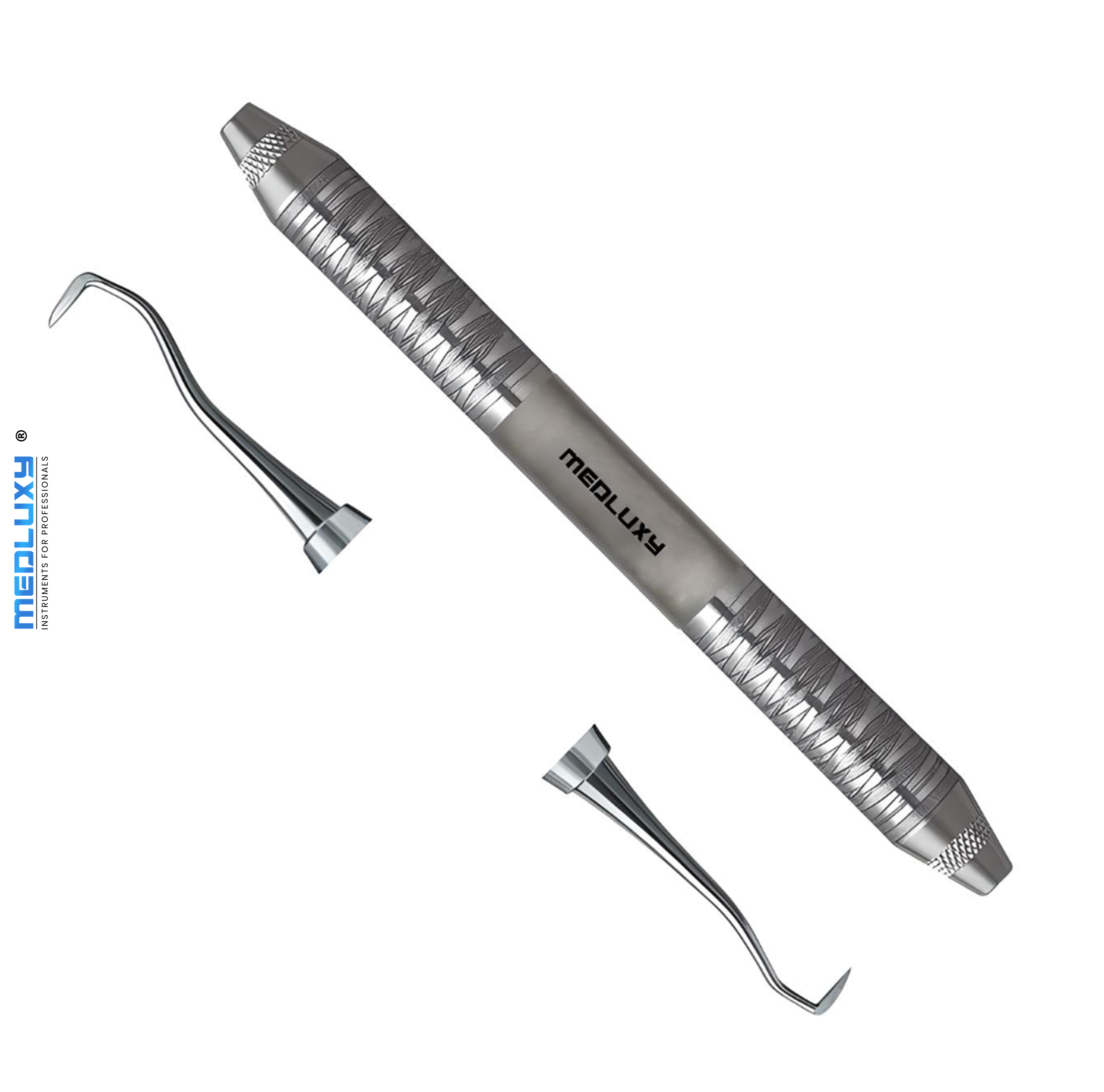 Medluxy Pro Ergo - # J30/33 Jacquette - Tandheelkunde - Endodontologie - DJ30/33 - M-0128 [Tandsteen , Sikkel Scaler, Sickel Scaler, Tandarts instrument, Light Weight]