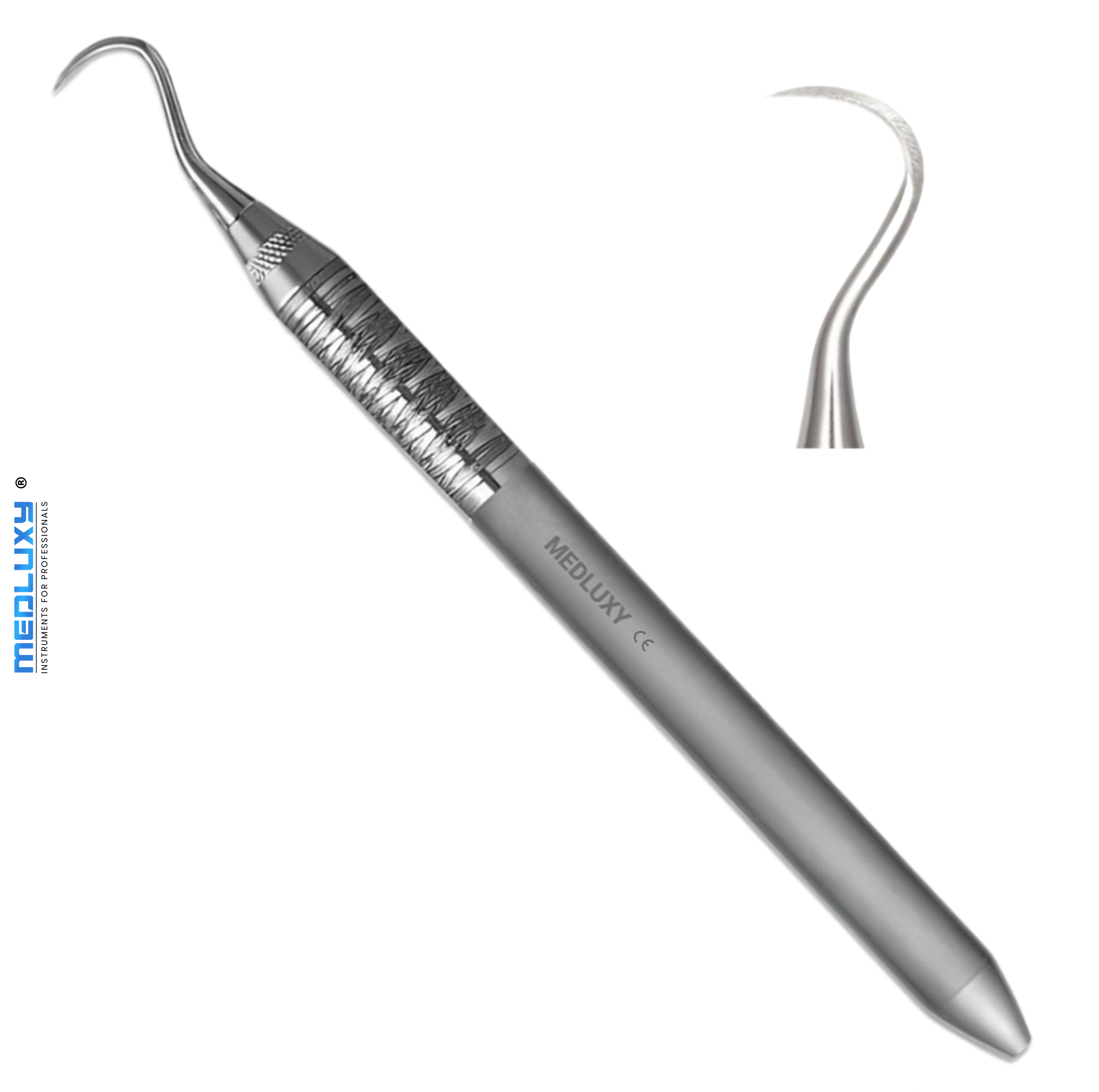 Medluxy Pro Ergo - #U15 Towner Scaler - Tandheelkunde - DU15 - M-0132 [tandarts - sikkel scaler, sikcle scaler, tandartsinstrument, tandsteen]