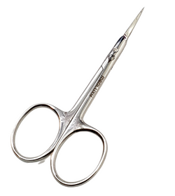 Medluxy Pro - Cuticle Scissors (Skin and Skin Scissors) - Curved - Micro Fine Pointed / Sharp Point - 11.5 cm - (Cuticle Clippers) Cuticle Cutter (cuticle removal)