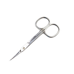 Medluxy semi Pro - Cuticle Scissors (Skin and Skin Scissors) - Curved - Pointed / Sharp Point - 10 cm - PM0179 (Cuticle Clipper, Cuticle Scissor, Cuticle Removal)