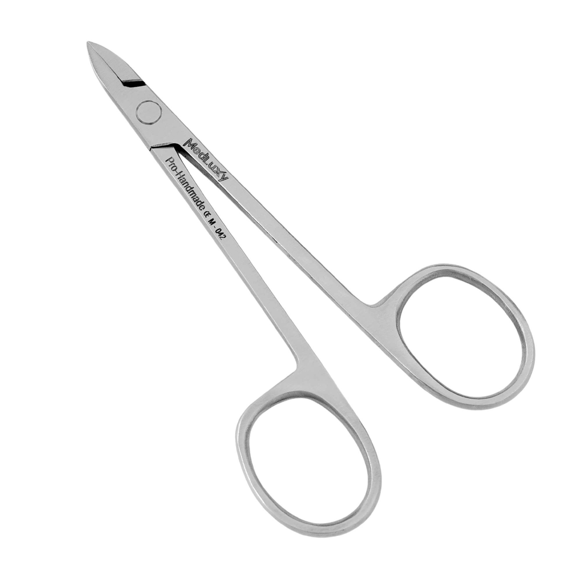 MEDLUXY hoektang schaartype M-043 van hoogwaardig RVS voor ingegroeide nagels en precisiewerk
