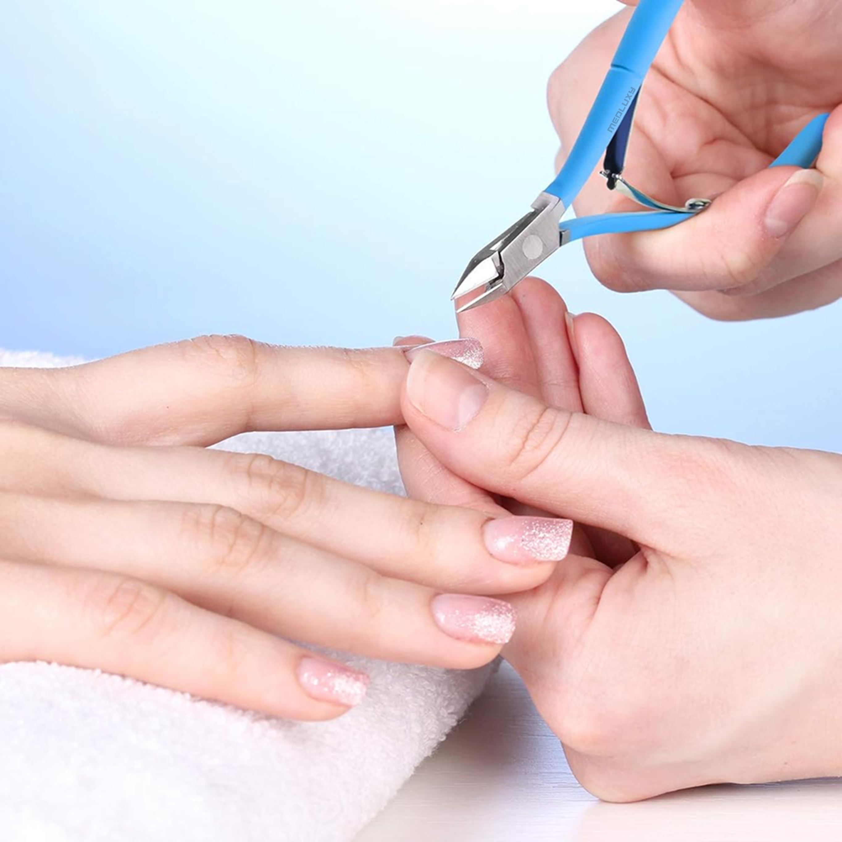 Medluxy – Vellentang / Cuticle Cutter – 11 cm – 3 mm – Professionele Nagelriemtang van Chirurgisch RVS