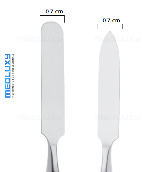 Medluxy - Nagelbeugel Spatel - RVS - Professioneel - Beauty Spatel