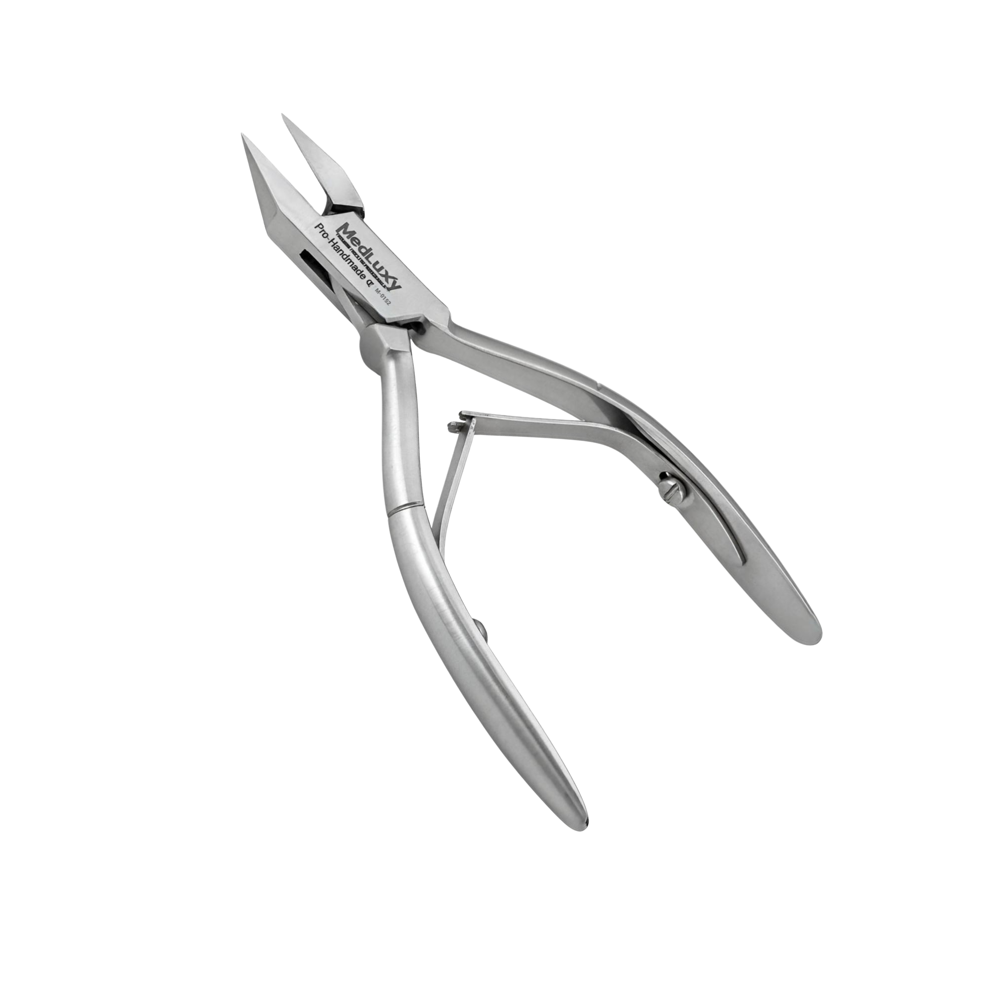 MEDLUXY® Professionele Hoektang M-0152 van roestvrij staal met spitse bek en 15 mm snijvlak
