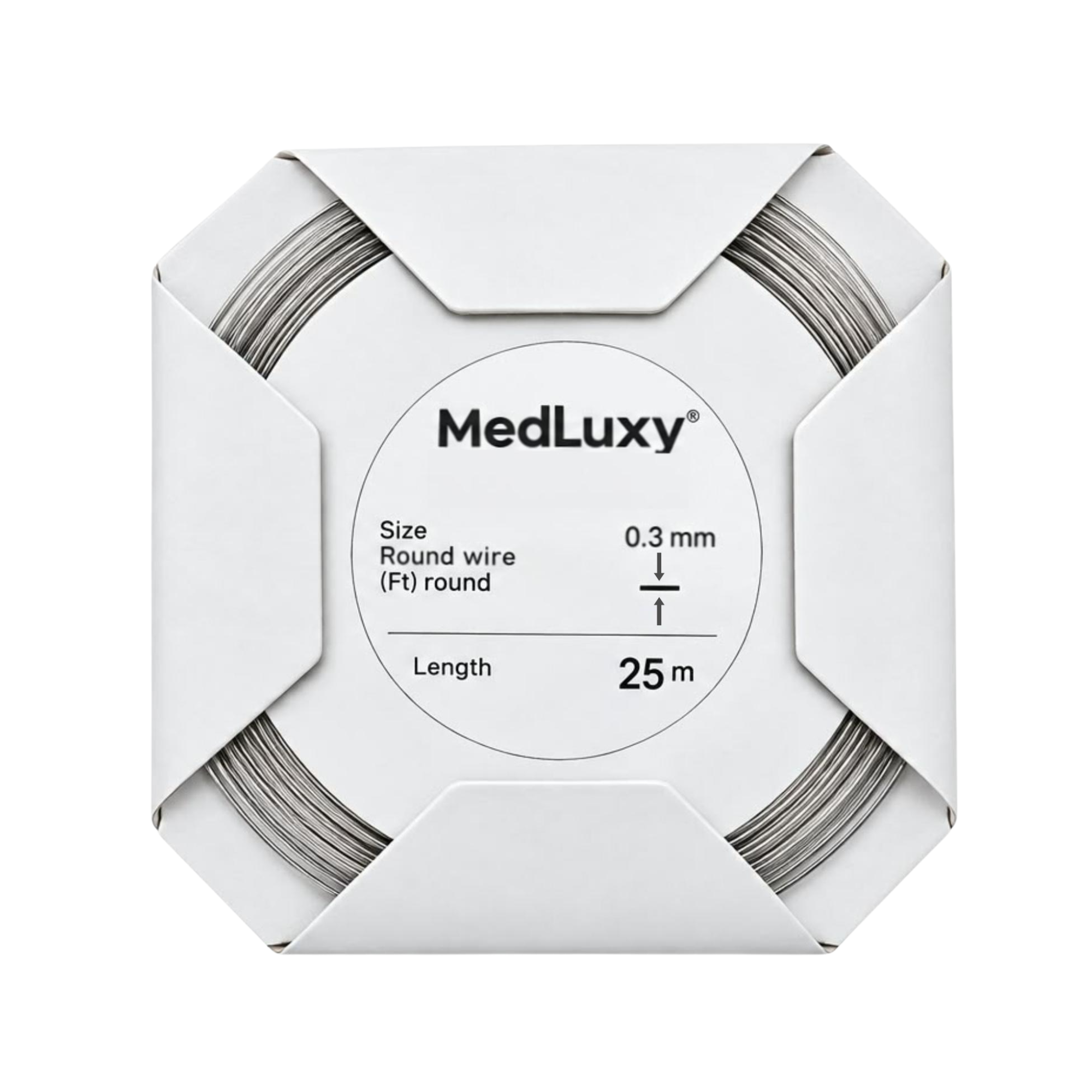 MEDLUXY Ross-Fraser nagelbeugeldraad 0,3 mm – 25 meter 