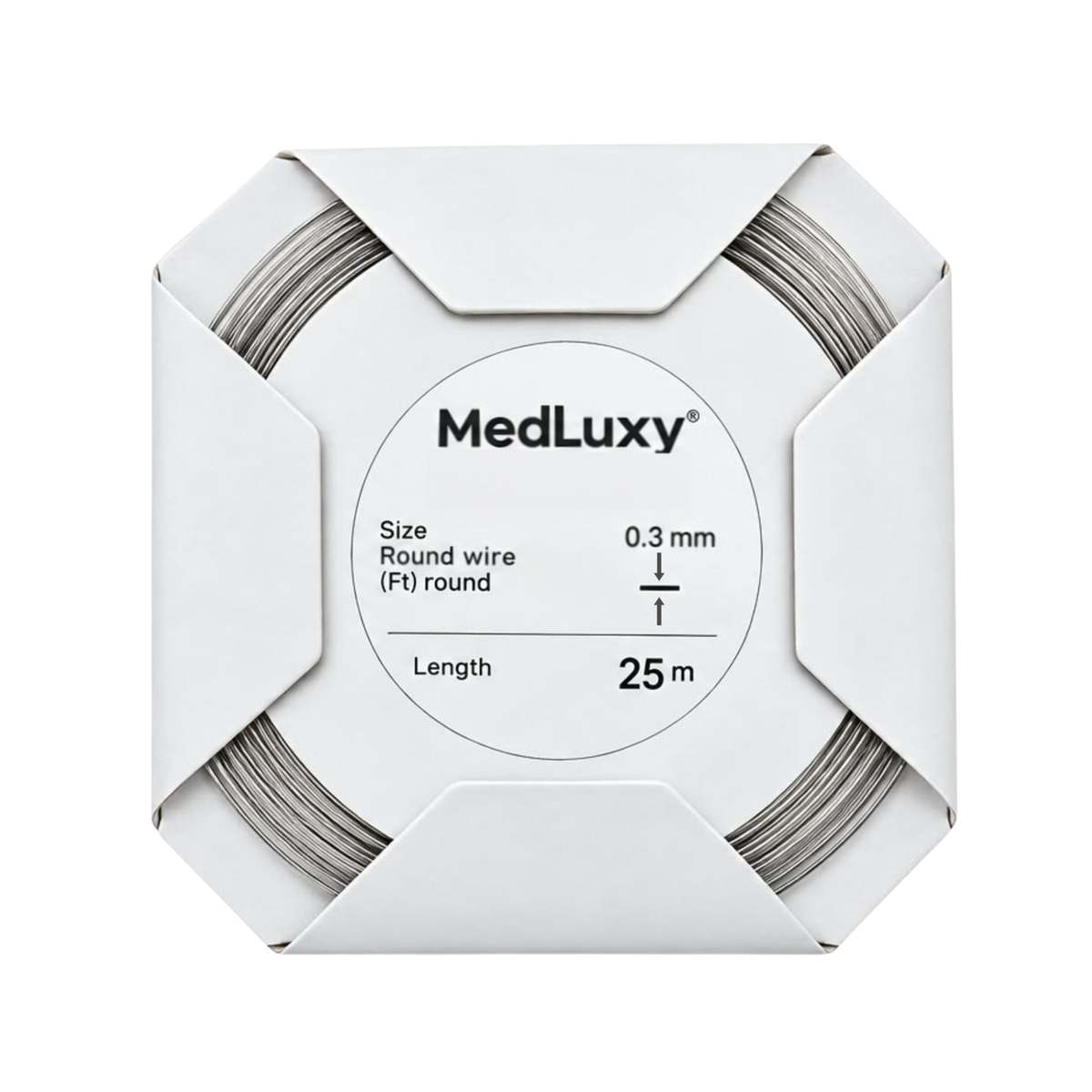 MEDLUXY Ross-Fraser nagelbeugeldraad 0,3 mm – 25 meter 