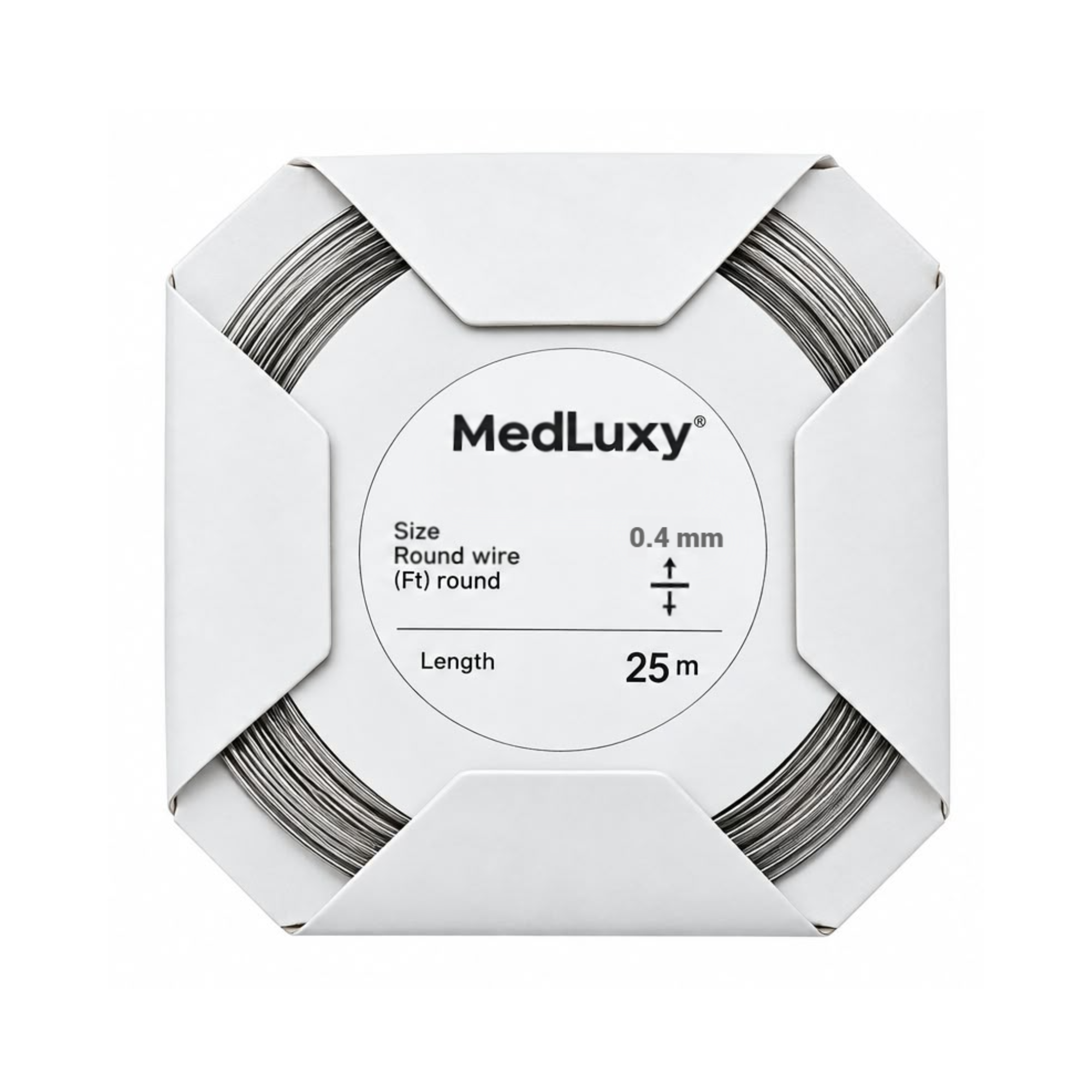 MEDLUXY Ross-Fraser nagelbeugeldraad 0,4 mm – 25 meter